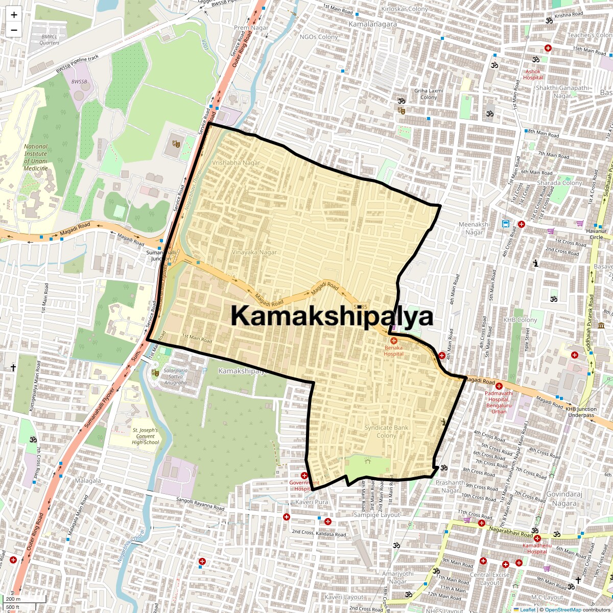 Check Time Travel of Kamakshipalya, Bangalore