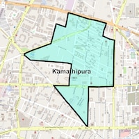 Kamathipura Map