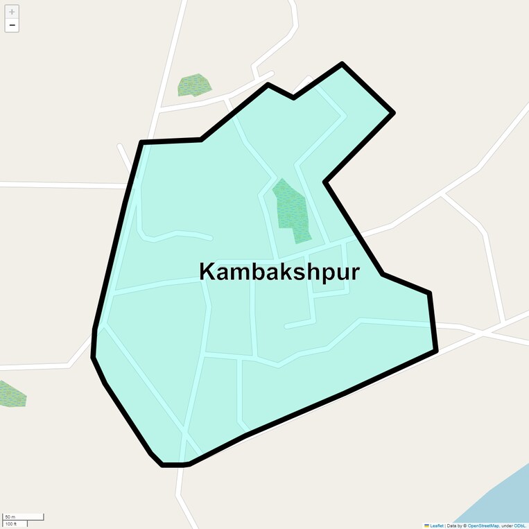 Location Map of Kambakshpur