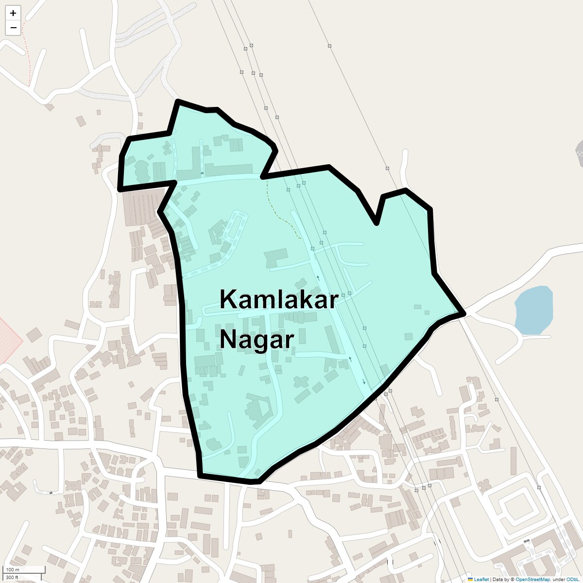 Kamlakar Nagar Map