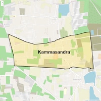 Kammasandra Map