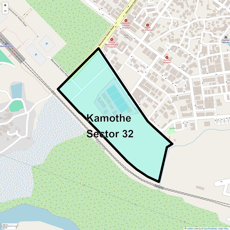 Location Map of Kamothe Sector 32