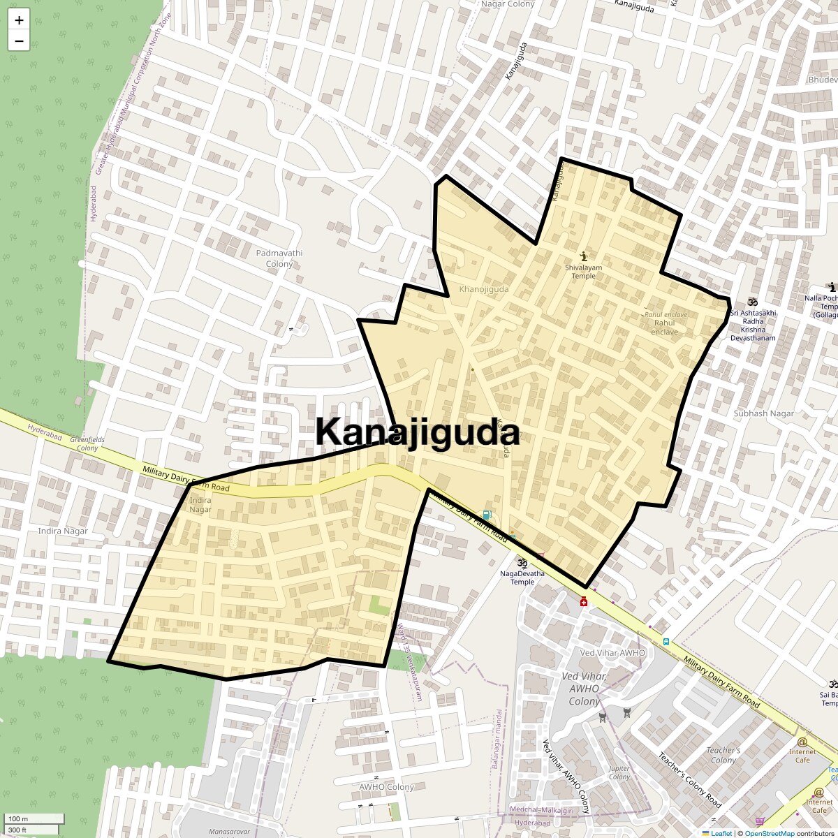 Check Time Travel of Kanajiguda, Hyderabad