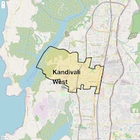 Kandivali West Map
