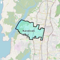 Kandivali West Map