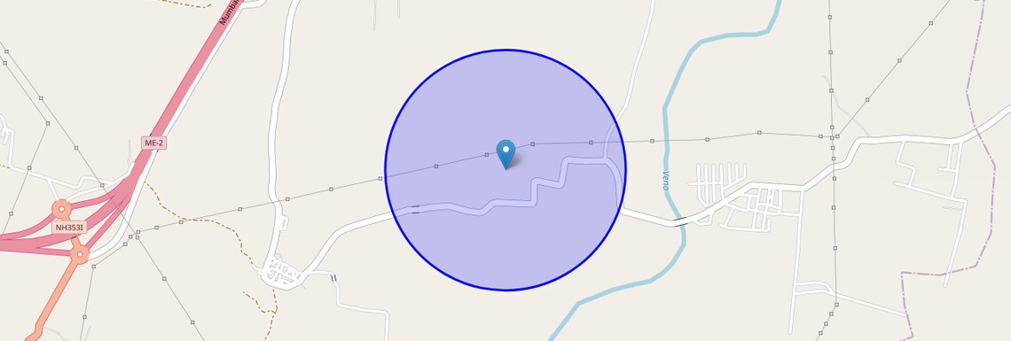 Location Map of Kanholi, Nagpur