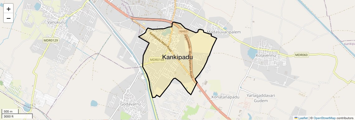 Kankipadu Map