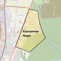 Kannamwar Nagar Map