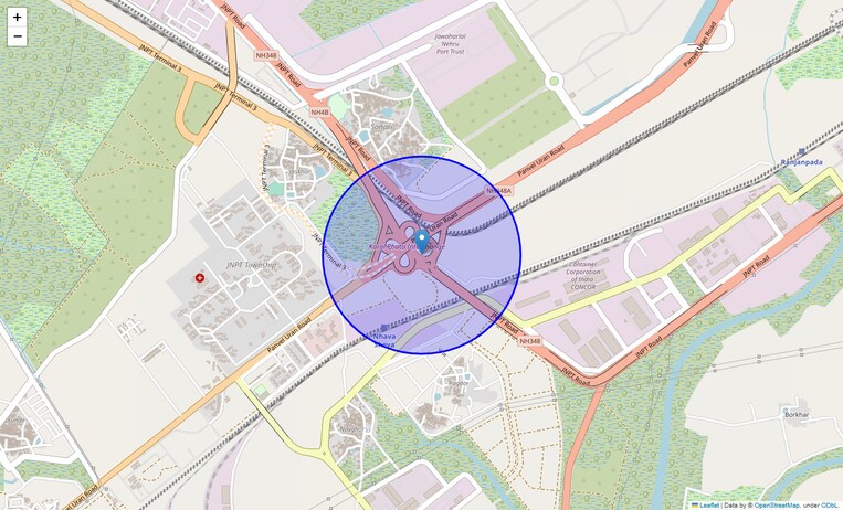 Location Map of Karal Bridge
