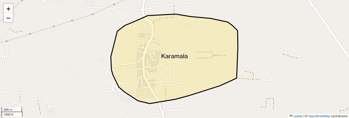 Karamala Map