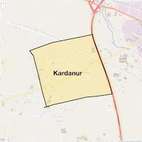 Kardanur Map