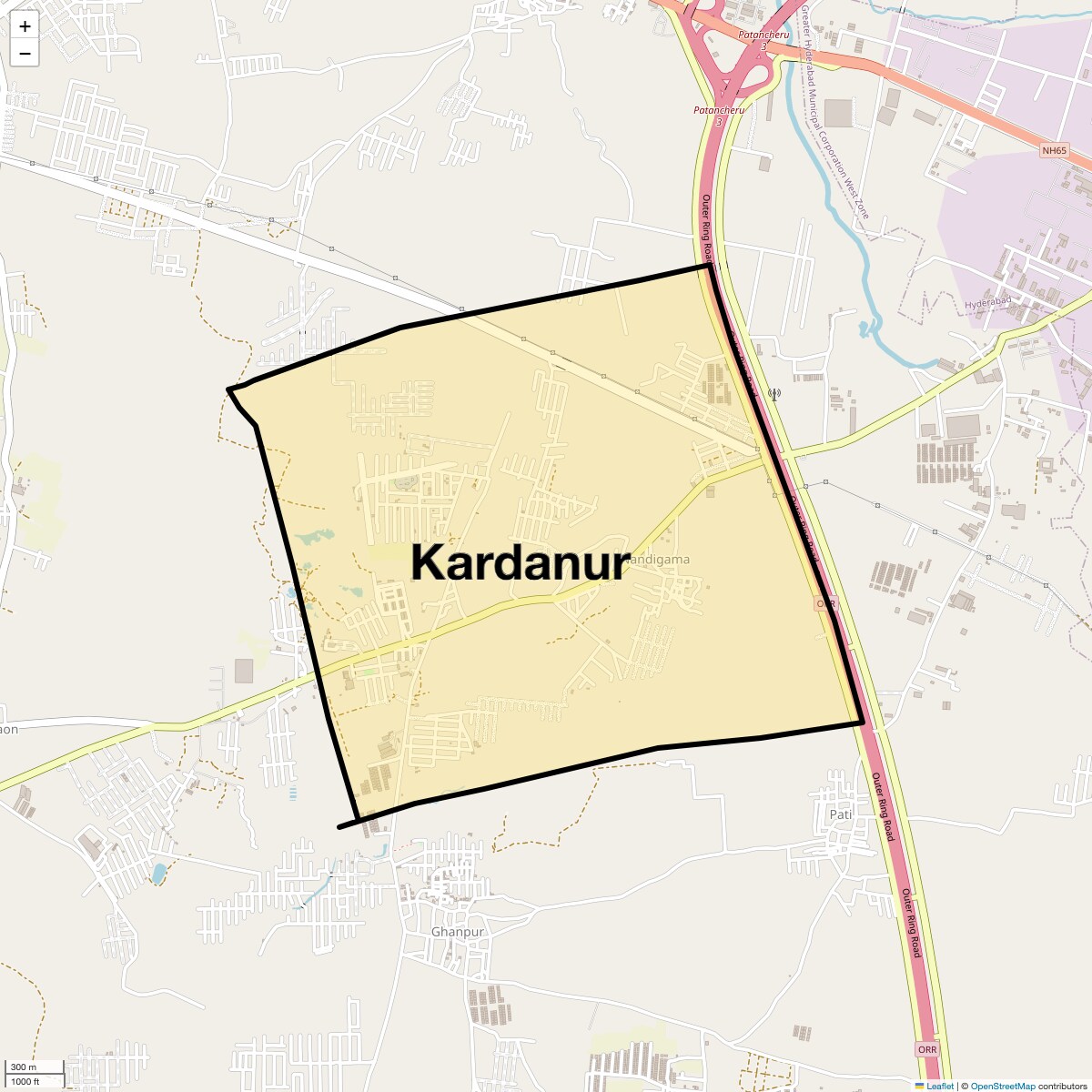 Check Time Travel of Kardanur, Hyderabad