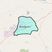 Karegaon Map
