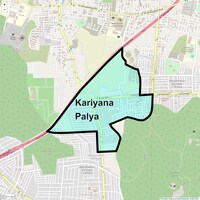 Kariyana Palya Map