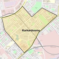 Karkardooma Map