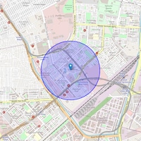 Karkardooma Map