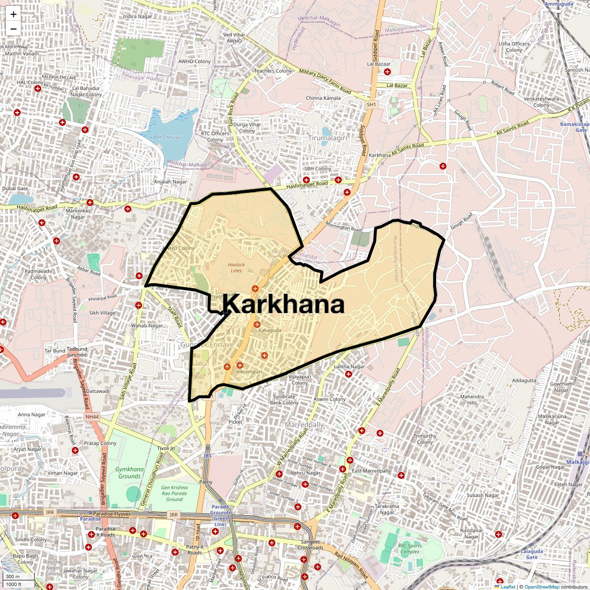 Check Time Travel of Karkhana, Hyderabad