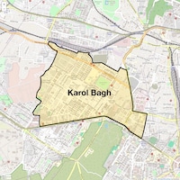 Karol Bagh Map