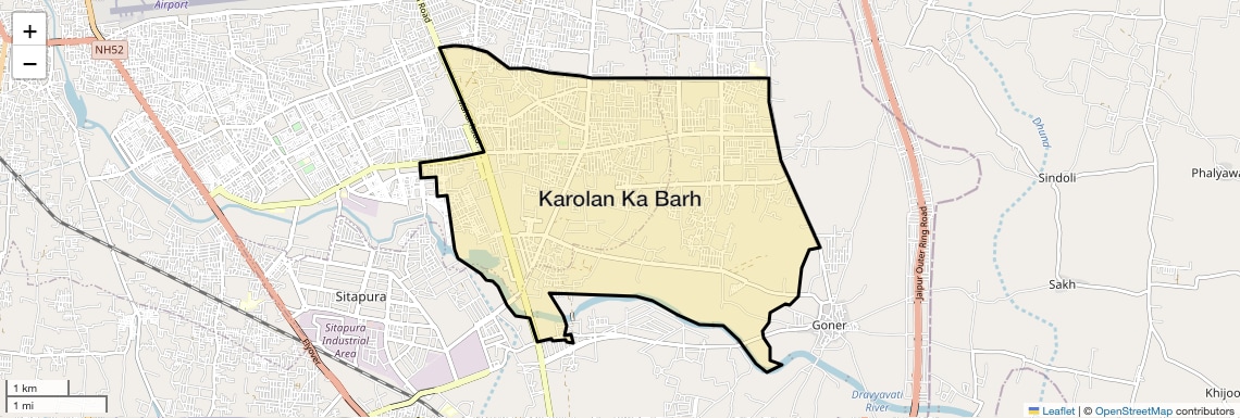 Check Time Travel of Karolan Ka Barh, Jaipur