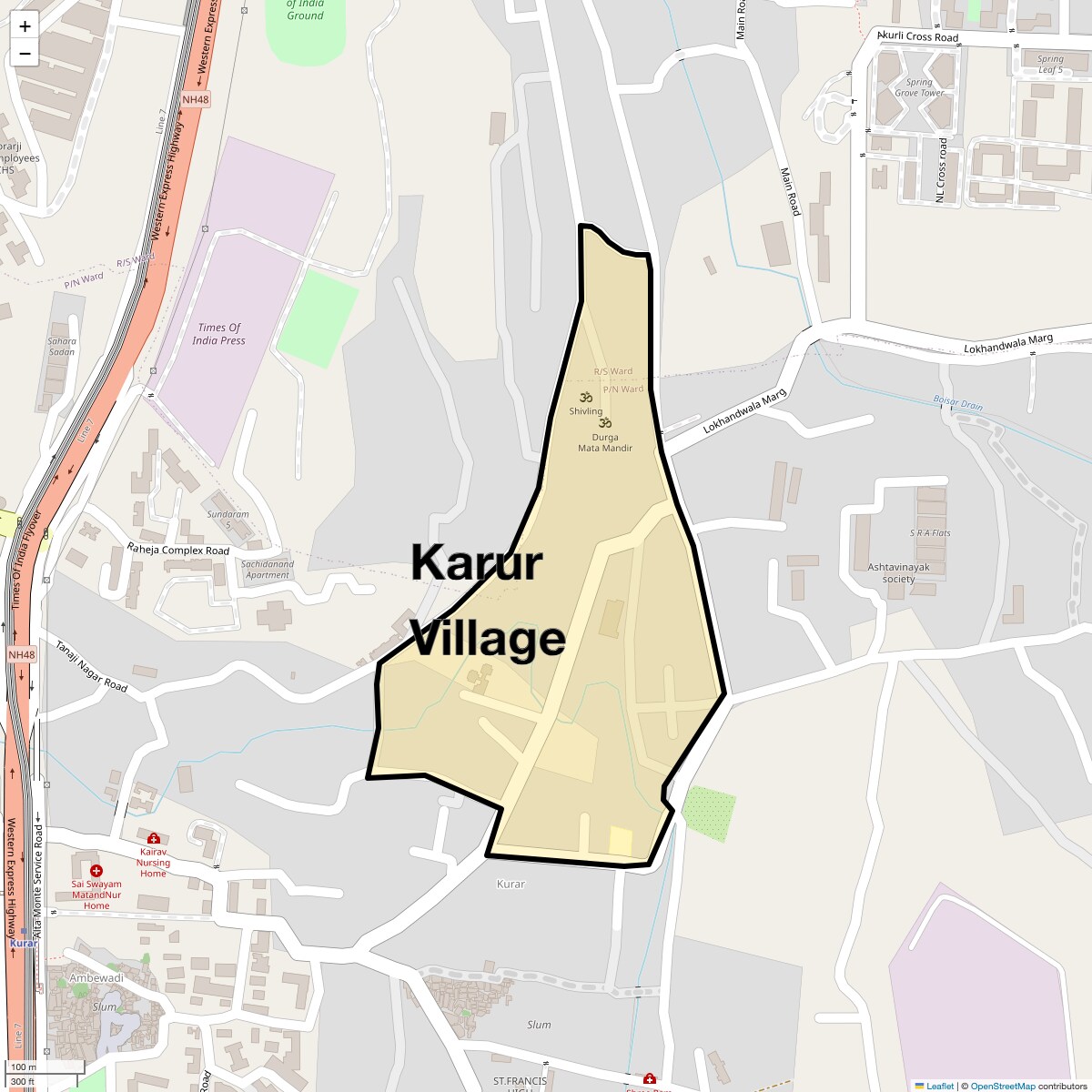 Check Time Travel of Karur Village, Mumbai