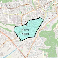 Karve Nagar Map