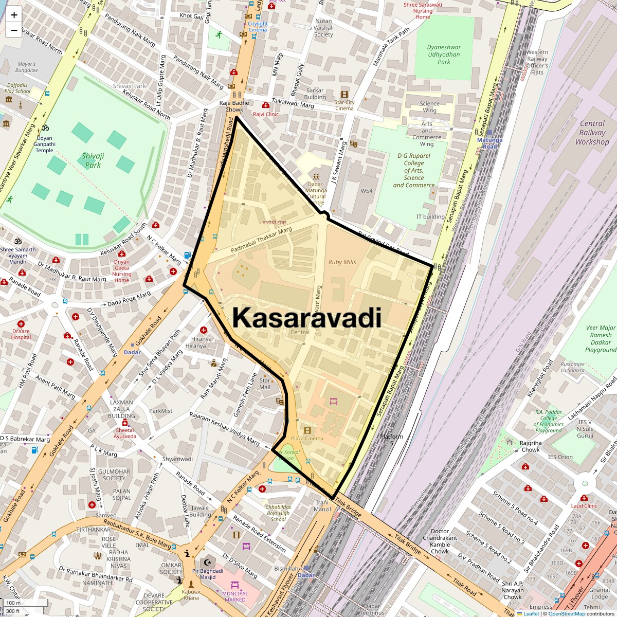 Check Time Travel of Kasaravadi, Mumbai