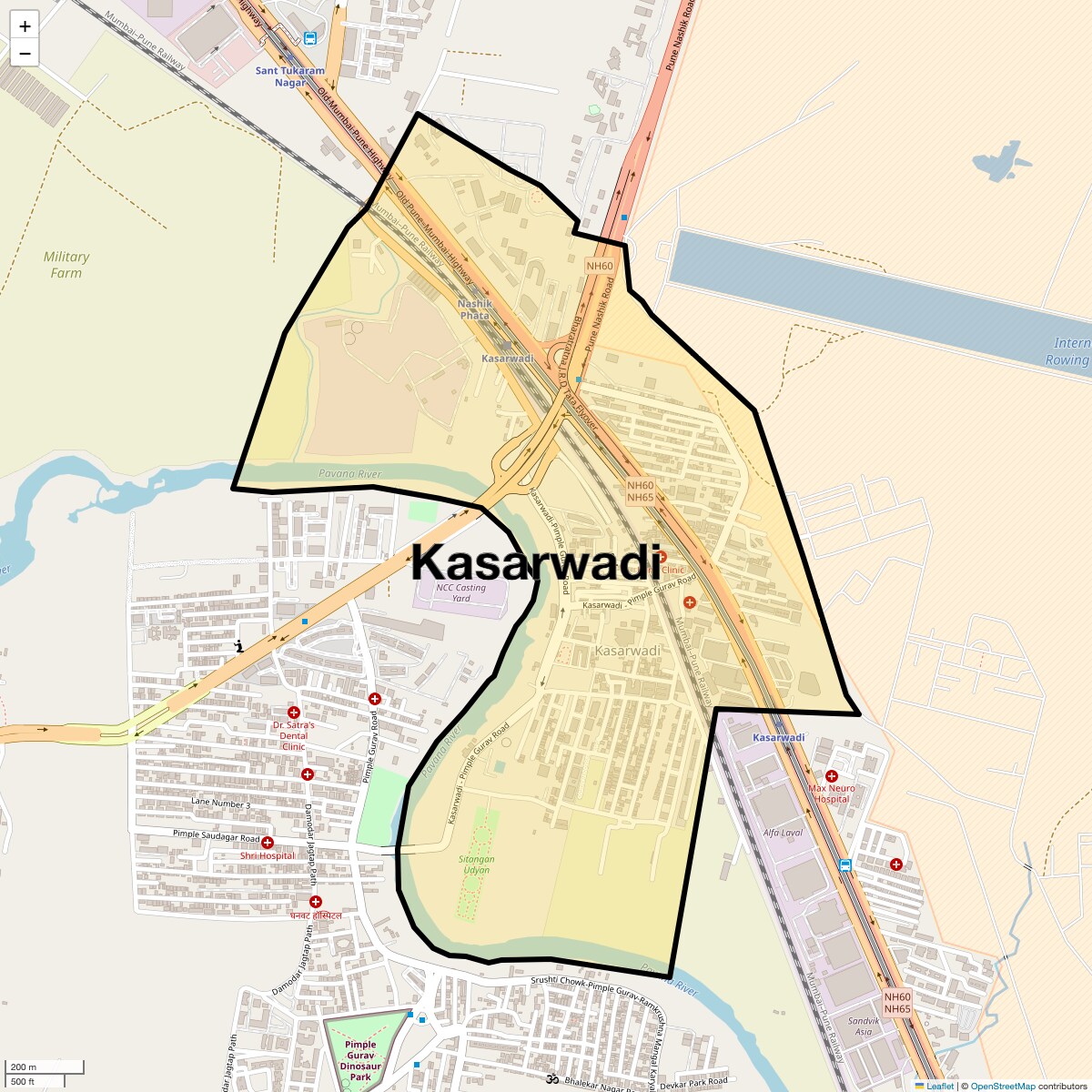 Check Time Travel of Kasarwadi, Pune