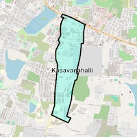 Kasavanahalli Map