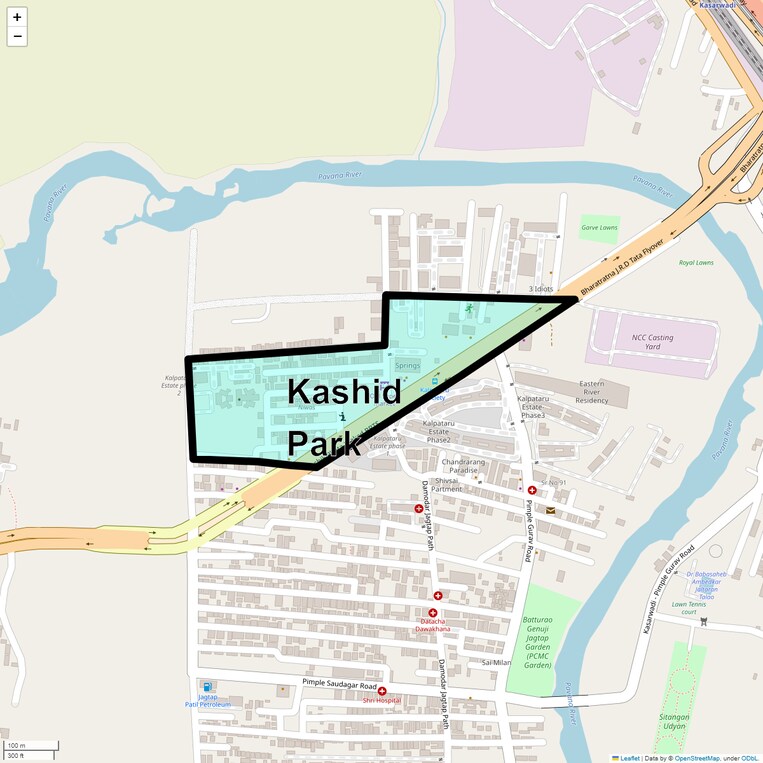 Location Map of Kashid Park