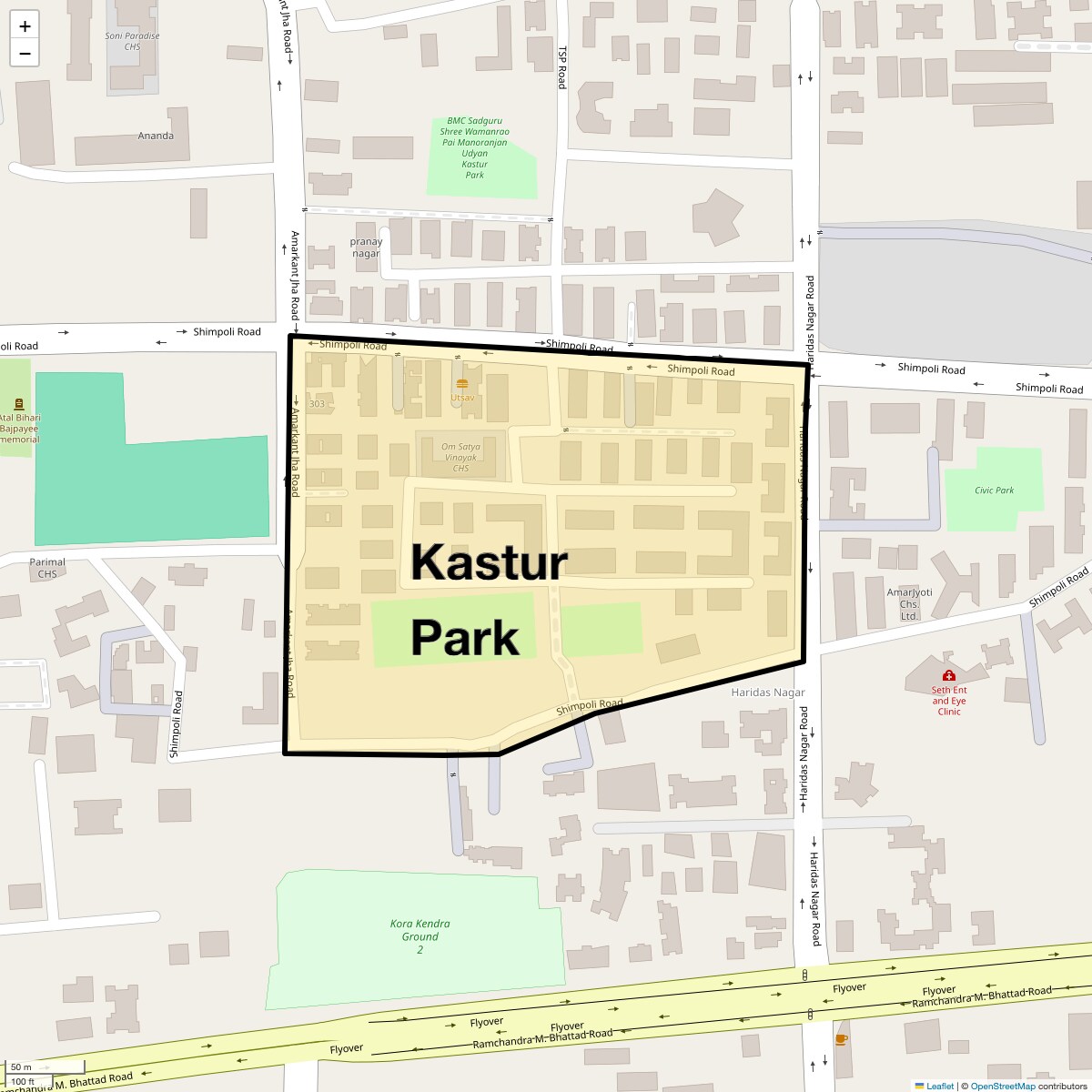 Check Time Travel of Kastur Park, Mumbai