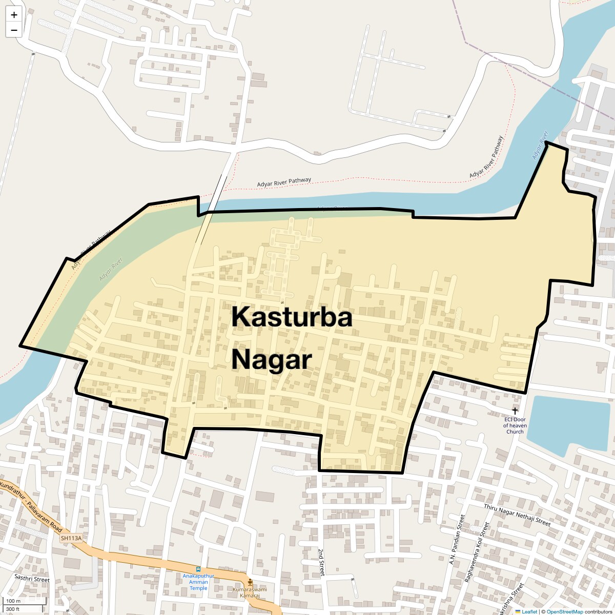 Kasturba Nagar,Chennai