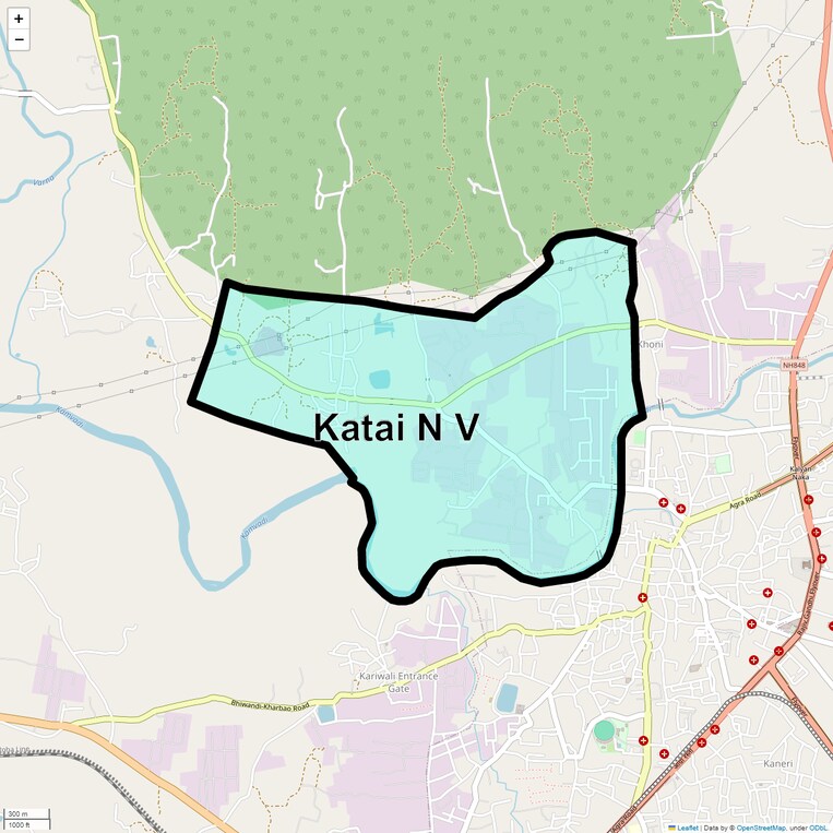 Location Map of Katai N V