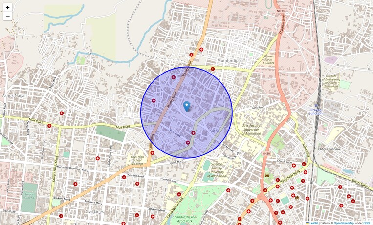 Location Map of Katra