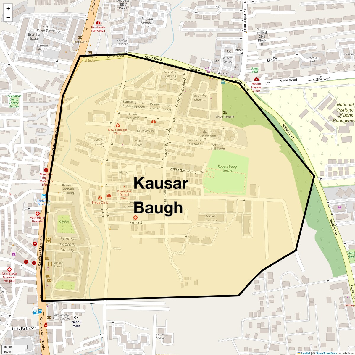 Check Time Travel of Kausar Baugh, Pune