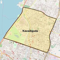 Kavadiguda Map