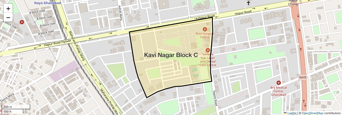 Kavi Nagar Block C,Ghaziabad