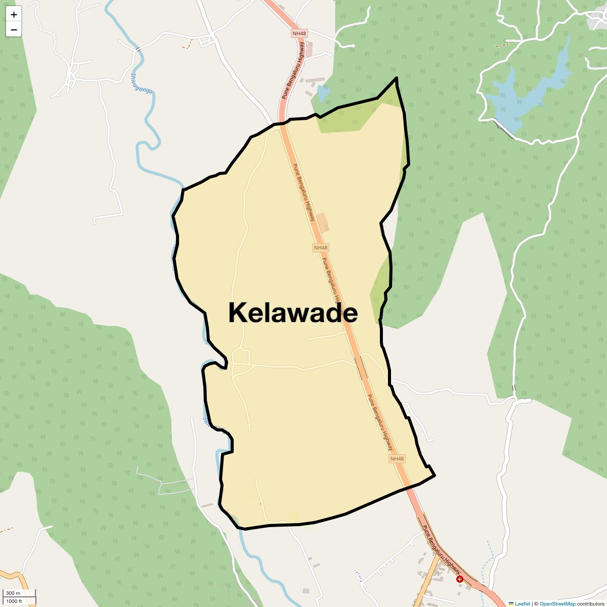 Kelawade Map