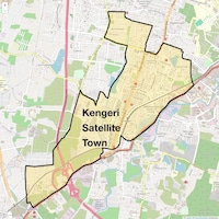 Kengeri Satellite Town Map