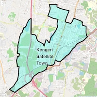 Kengeri Satellite Town Map