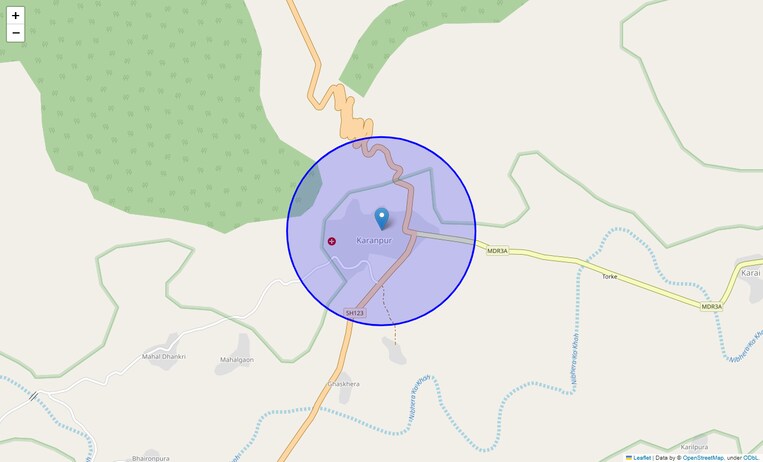 Location Map of Kenhaipur