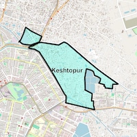 Keshtopur Map