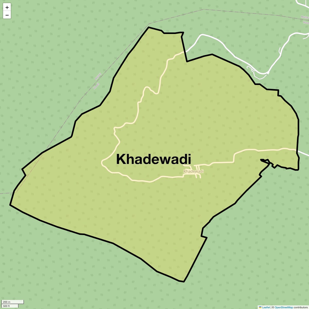 Khadewadi Map