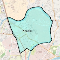 Khadki Map
