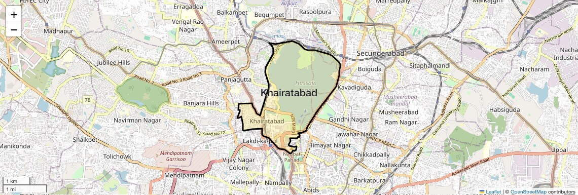 Check Time Travel of Khairatabad, Hyderabad