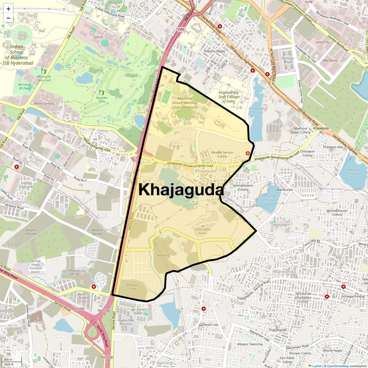 Check Time Travel of Khajaguda, Hyderabad