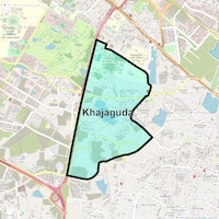 Khajaguda Map