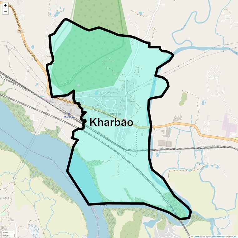 Location Map of Kharbao