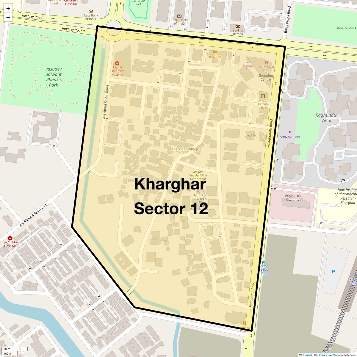Check Time Travel of Kharghar Sector 12, Navi Mumbai