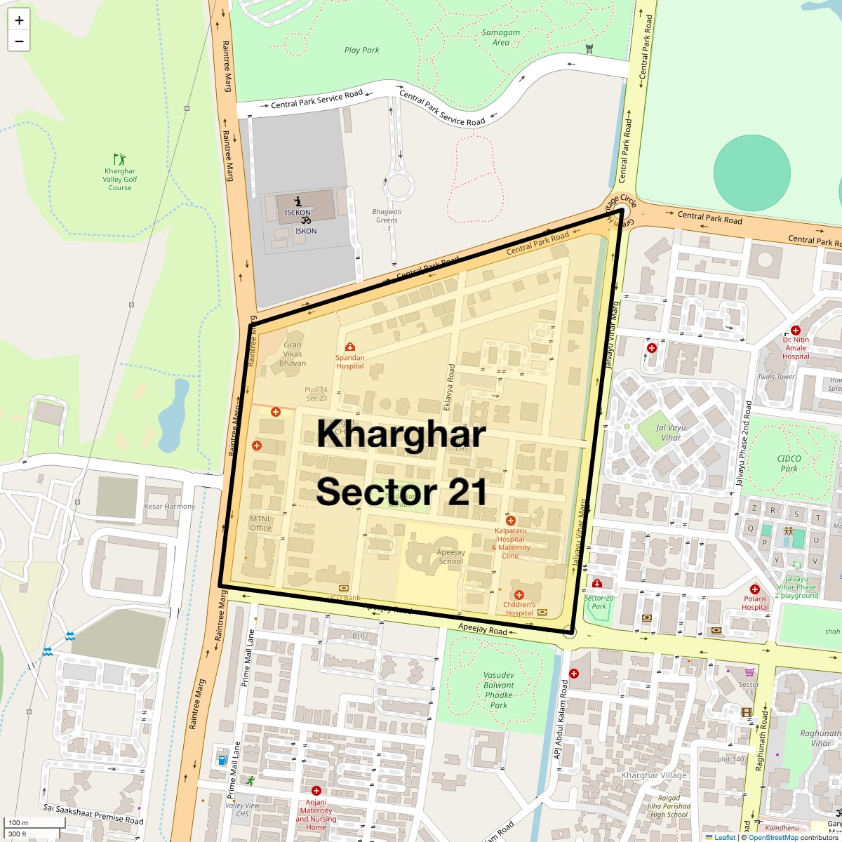 Check Time Travel of Kharghar Sector 21, Navi Mumbai