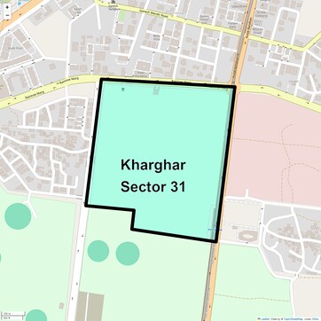 Location Map of Kharghar Sector 31, Navi mumbai